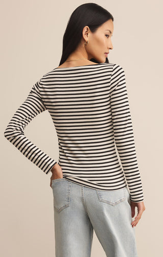 Pristine Striped Tee