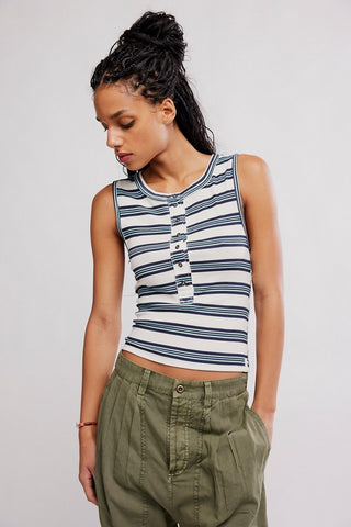 Jamie Henley Stripe / White Combo