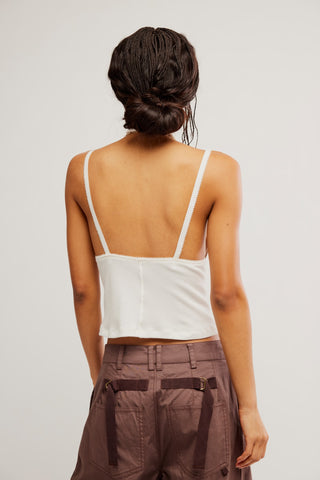 Made You Blush Lounge Tank / Oat Milk