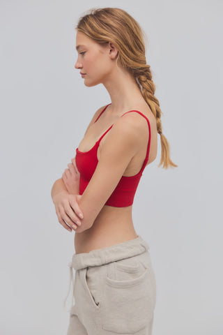 Tighten Up Mini Bra / Candy Apple