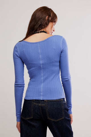 End Game Pointelle Long Sleeve / Peri