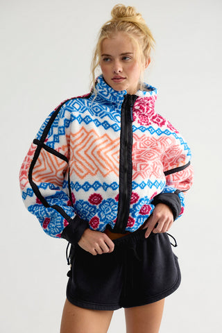Printed Mountain Jacket / Winter Park Combo