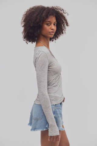 Siren Long Sleeve / Heather Grey