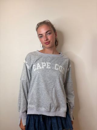 Cape Cod Crewneck / Heather Grey