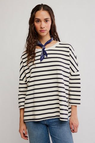 2 Sense Long Sleeve / Ivory Combo