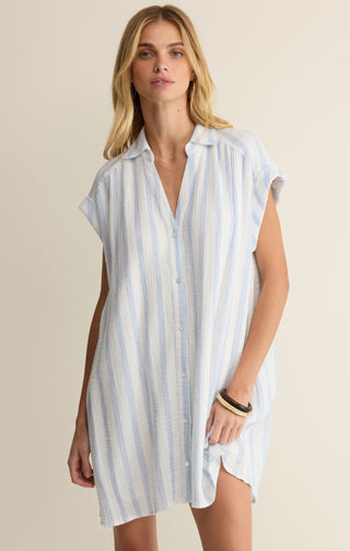 Shell bound Striped Dress / Sea Salt