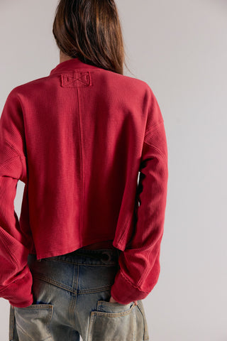 Celeste Quarterzip / Salsa