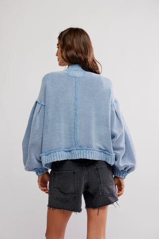 Cute In This Cardi / Dusty Blue