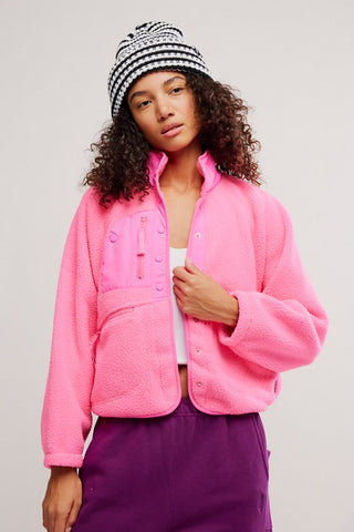 Hit The Slopes Jacket / Hot Pink