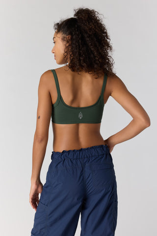 All Clear Logo Bra / Ivy