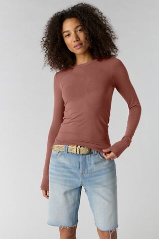 So Soft Seamless LS / Henna
