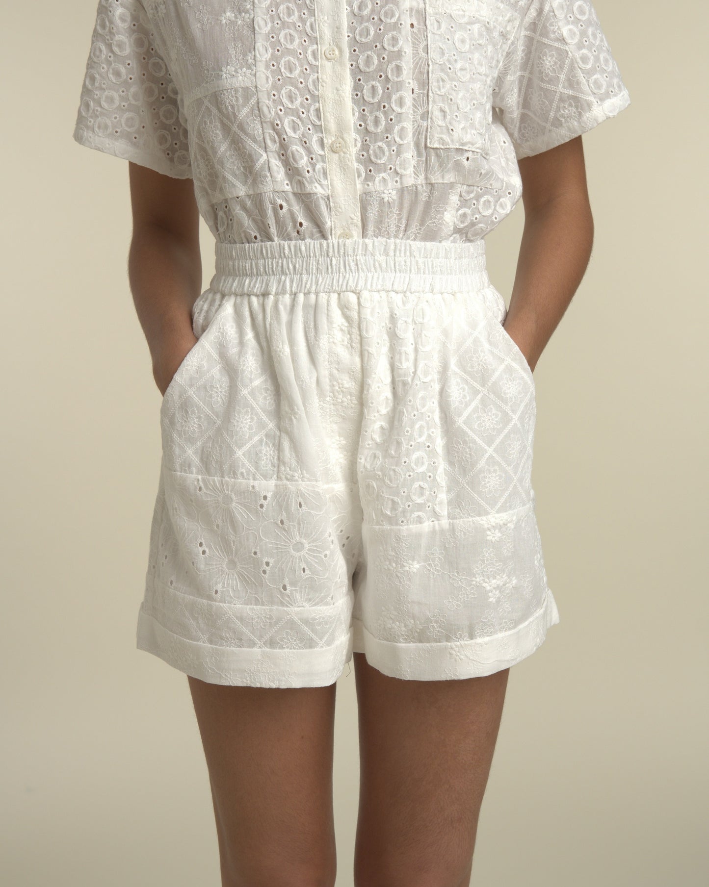 Load image into Gallery viewer, Doris Ladies Woven Shorts
