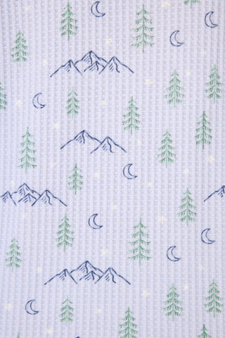 Ski Jammie Classics Mountain Dreams PJ Set / Periwinkle