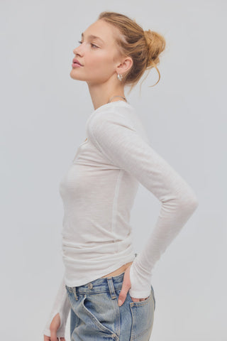 Siren Long Sleeve / Clean Ivory