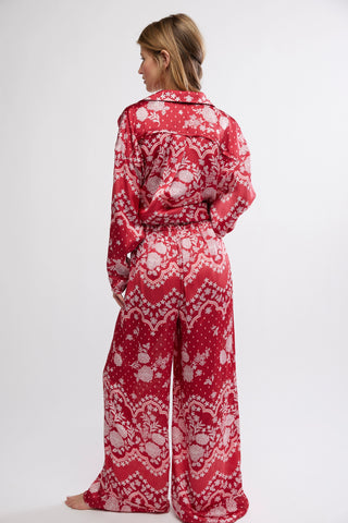 Dreamy Days Pajama Set / Cherry Combo