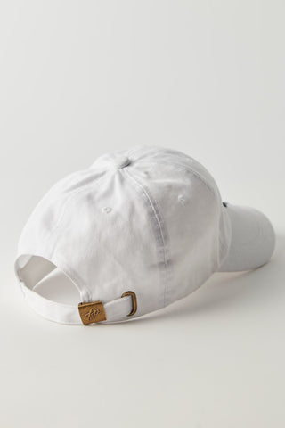 Big Buti Baseball Cap / White