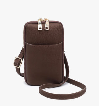 Payton Crossbody Wallet / Rich Gold
