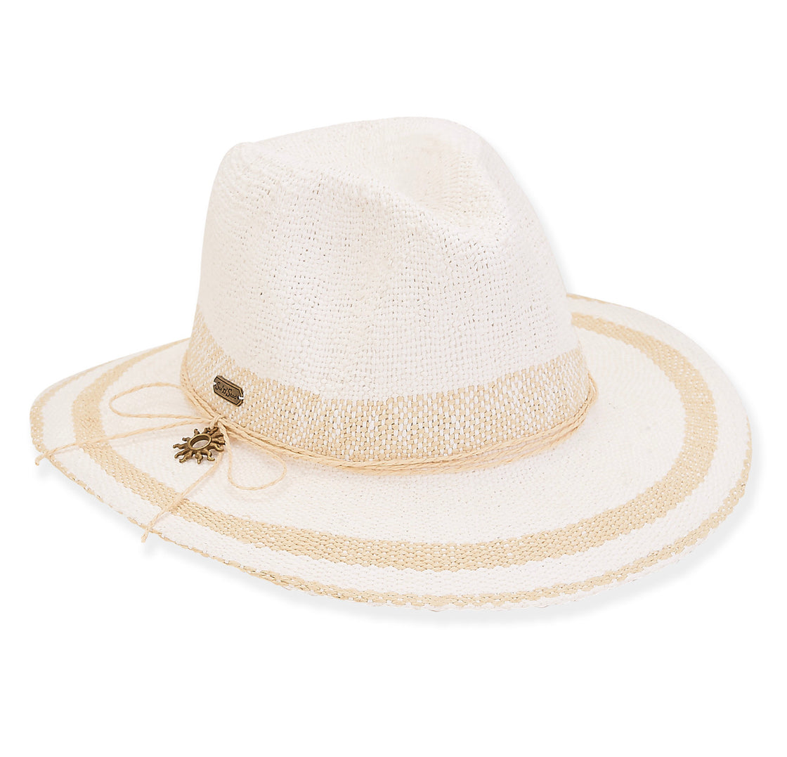 Sun Charm Paper Straw Safari Hat HH2789A