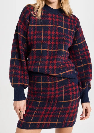 Plaid Sweater Pullover