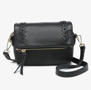 Scout Whipstitch Crossbody Bag / Black