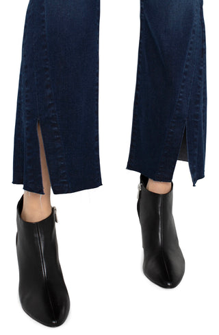 Gia Glider Crop Flare Twisted Seam