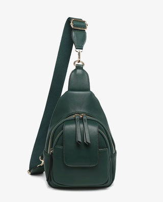 Sophia Sling Bag / Dark Forest Green