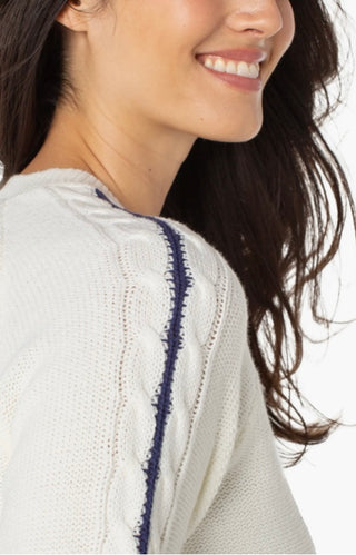 Cable Stitch Raglan Sweater