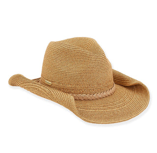 Paper Braid Western Hat HH2668B