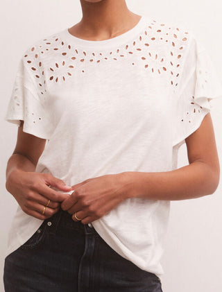 Alanis Embroidered Top