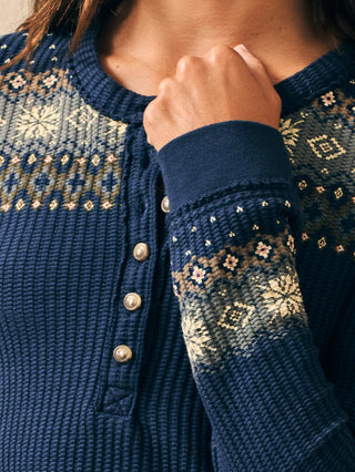 Legend Apres Waffle Henley