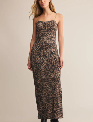 Cielo Leopard Midi Dress