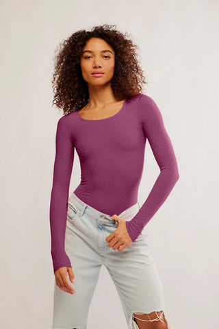 Love Letter Long Sleeve / Dreamy Mulberry