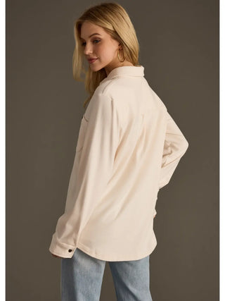 Ivory Super Soft Button Up