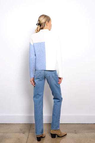 Maura Color Block Turtle Neck