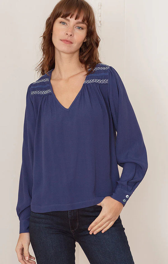 Load image into Gallery viewer, Shoulder Stitch Blouse
