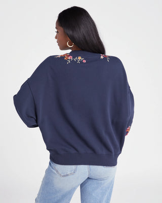 Teddy Navy Sweater