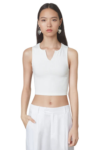 Louise Tank White