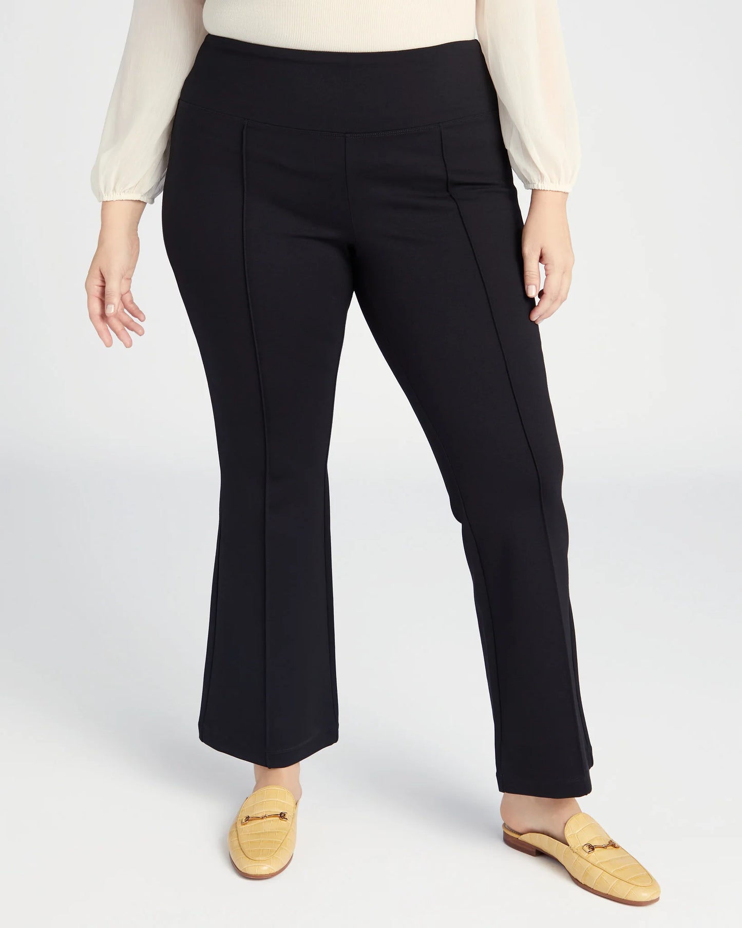 Pearl Full Length Flare Pant with Pin