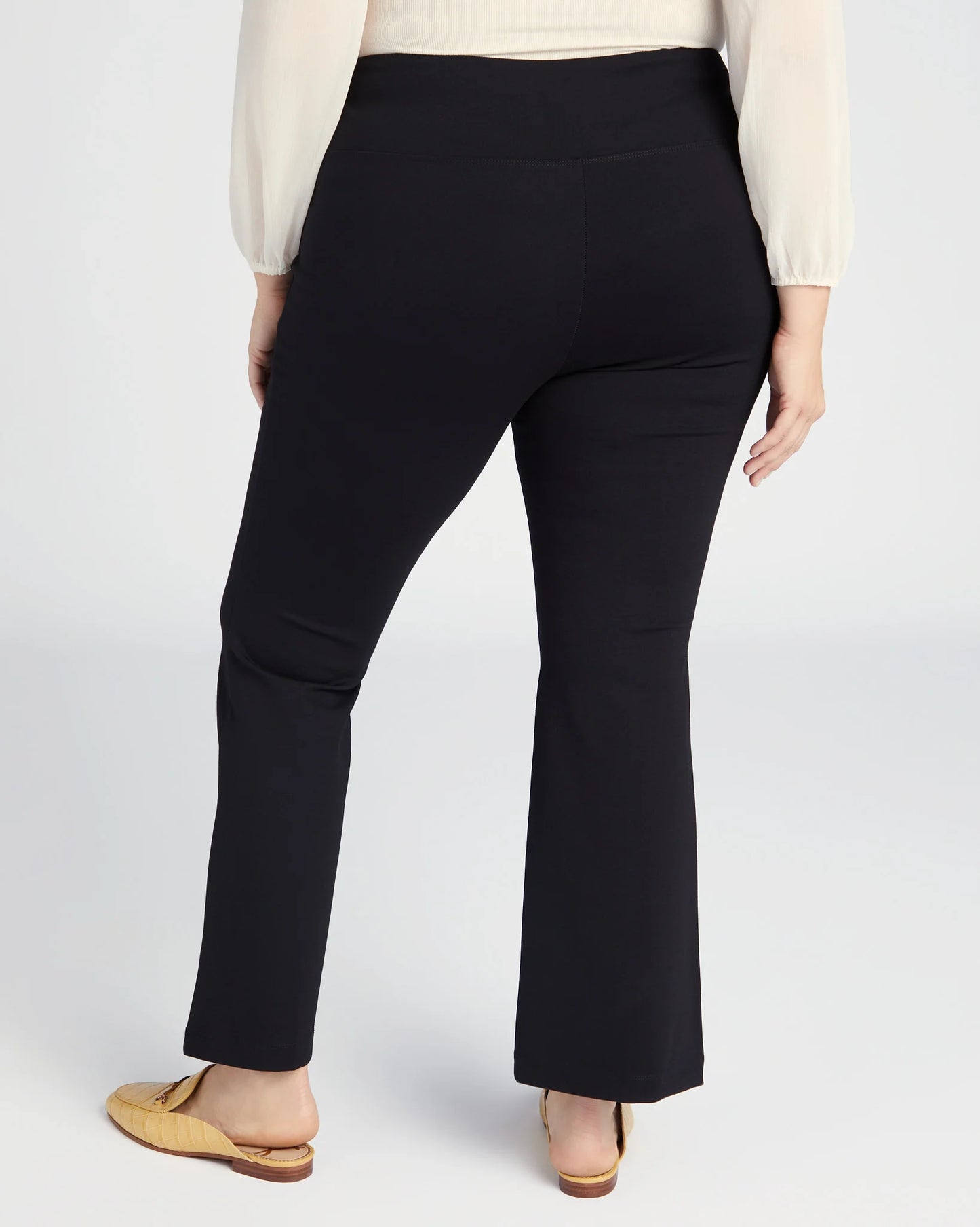Pearl Full Length Flare Pant with Pin