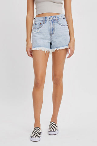 A-Line Shorts with Side Slit