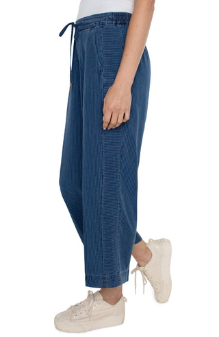 Pull On Culotte / Stripe