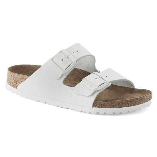 Arizona White Leather Soft Footbed