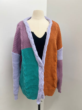 Colorblock Cardigan