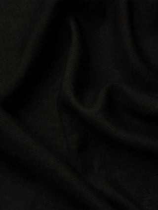 Black Linen Maxi Halter Neck Dress Rachel