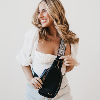 Jordan Sling Bag: Black