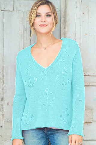 Mariner V Cotton Aqua Surf