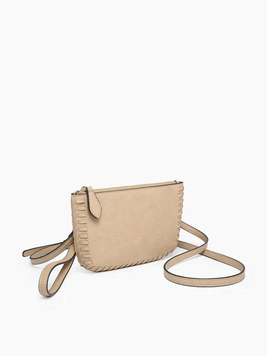 Bonnie Whipstitch Crossbody Gold