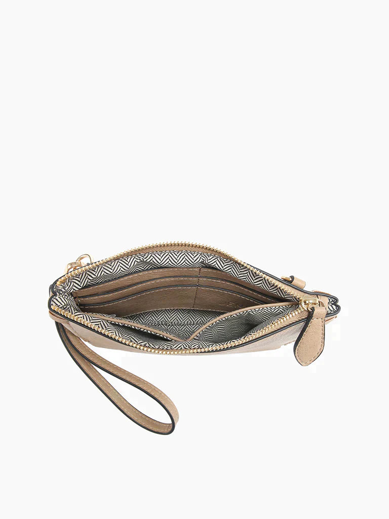 Bonnie Whipstitch Crossbody Tan