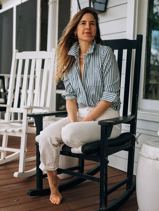 Legend Sweater Shirt / Navy Blazer Stripe