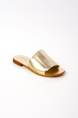Verona Slide Sandal Gold